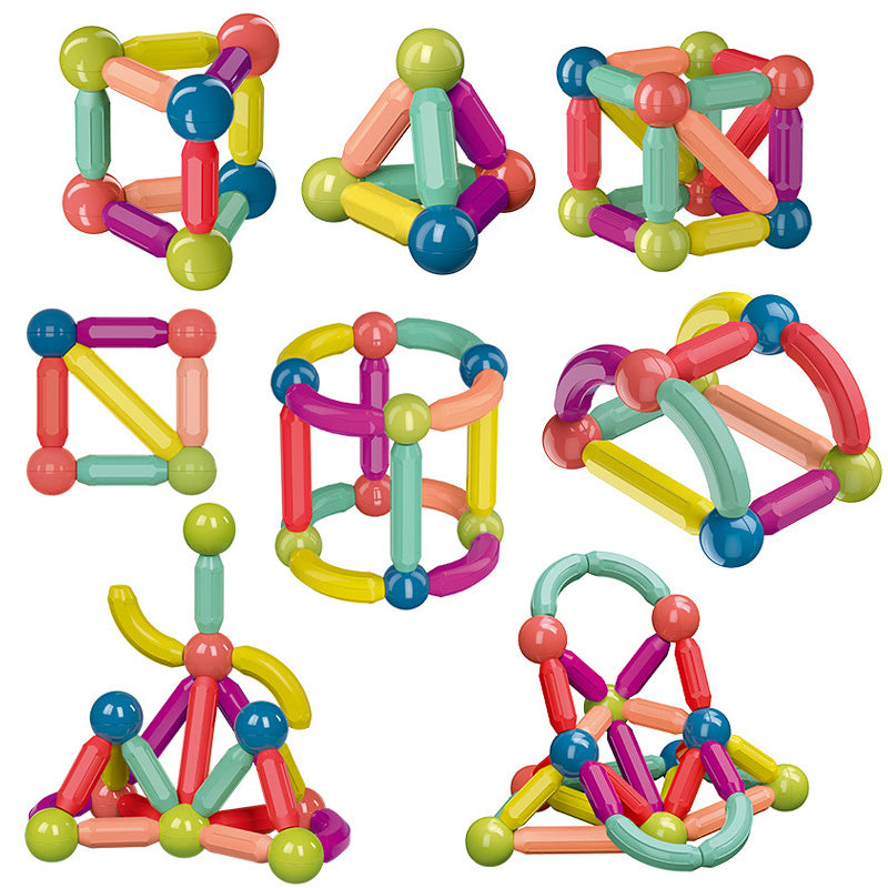 Magnetic Constructor Blocks Set – STEM Building Toy for Kids