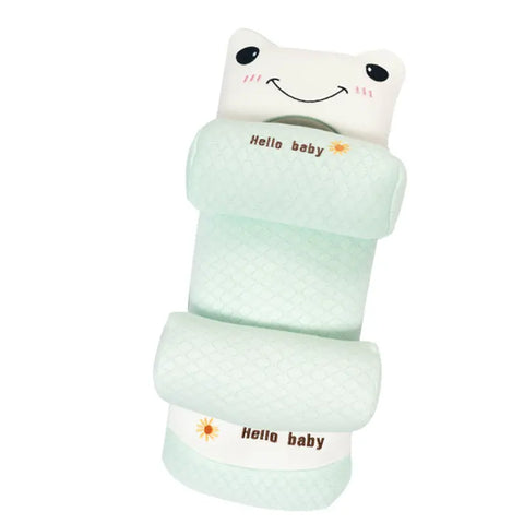 Bamboo Baby Pillow – Soft Cartoon Infant Head Support for Newborns