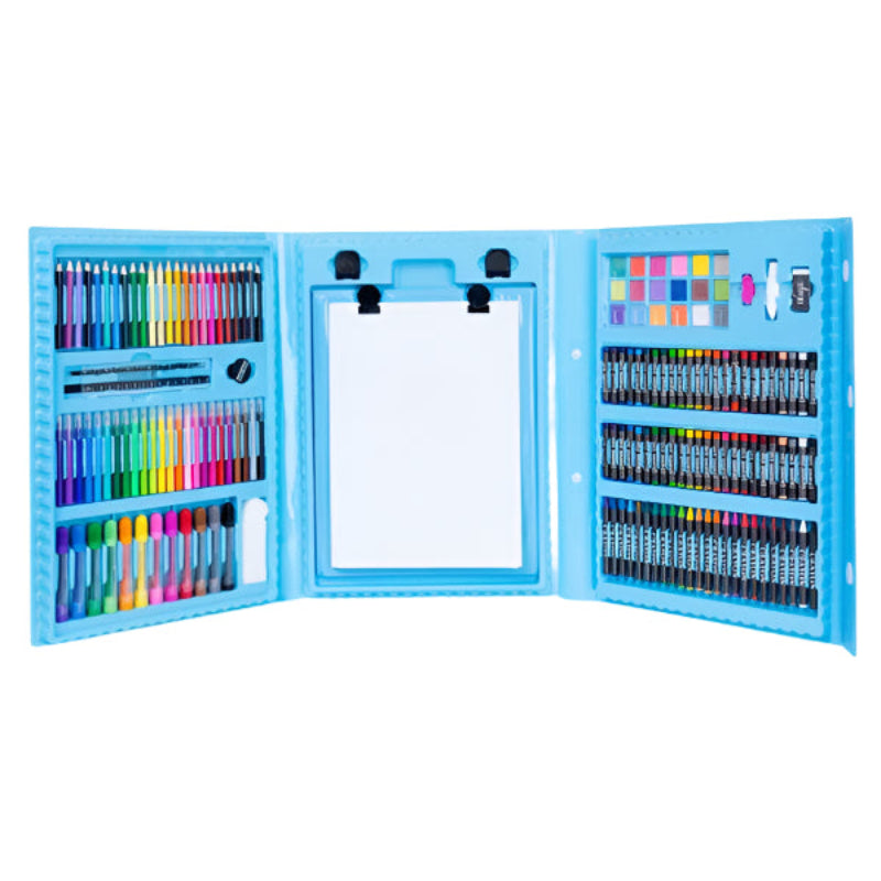 208-Piece Art Set for Kids – Complete Drawing, Painting & Craft Kit