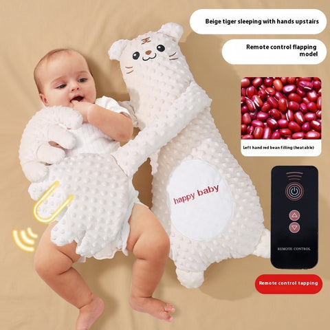 💤 Multi-Functional Baby Hug Pillow – Soothing Music & Safe Sleep