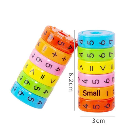 Magnetic Montessori Math Toy - Interactive Number Puzzle for Kids 3+ - araxla