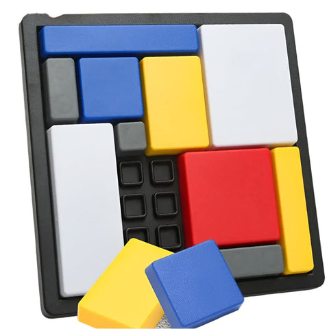 Brain Teaser Puzzle Game - Educational Logic Blocks for Kids 6+ - araxla