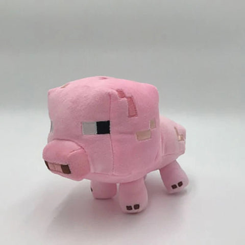Minecraft Plush Toys - Pig, Wolf, Ocelot, Enderman - Soft Stuffed Animals for Kids - araxla