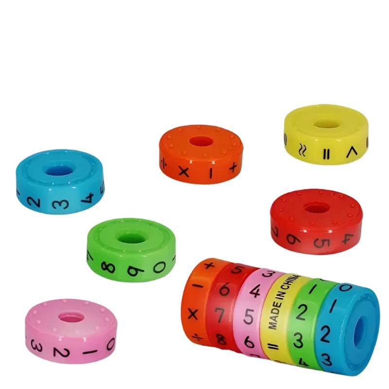 Magnetic Montessori Math Toy - Interactive Number Puzzle for Kids 3+ - araxla