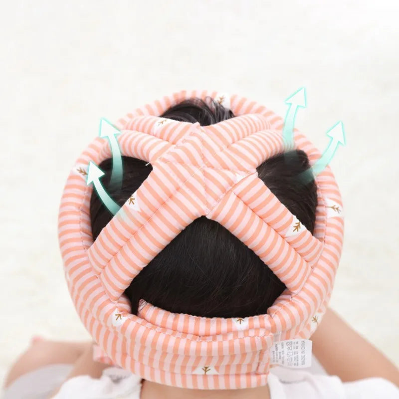 Soft Baby Safety Helmet – Head Protection for Crawling and Walking