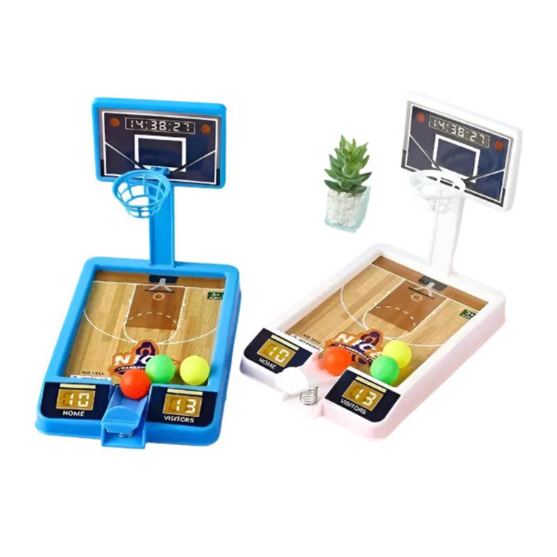 Mini Basketball Desktop Game - Portable Shooting Toy for Kids & Adults - araxla