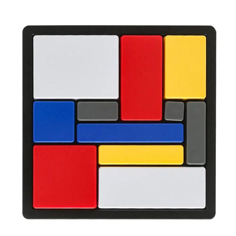 Brain Teaser Puzzle Game - Educational Logic Blocks for Kids 6+ - araxla