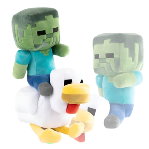 Minecraft Plush Toys - Pig, Creeper, Enderman, Sheep - Beloved Game Characters - araxla
