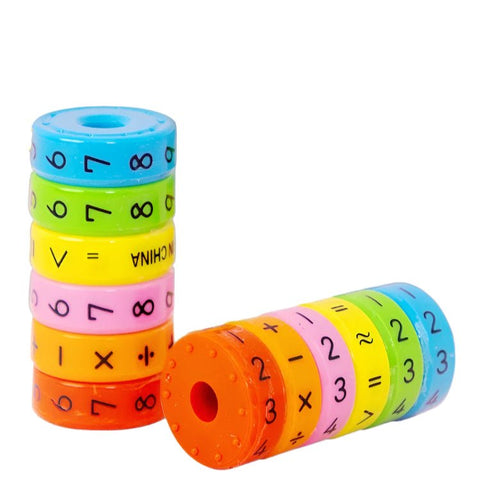 Magnetic Montessori Math Toy - Interactive Number Puzzle for Kids 3+ - araxla