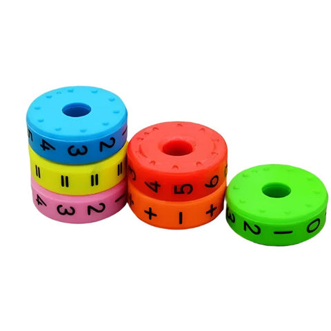 Magnetic Montessori Math Toy - Interactive Number Puzzle for Kids 3+ - araxla