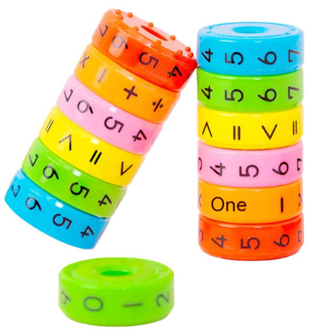 Magnetic Montessori Math Toy - Interactive Number Puzzle for Kids 3+ - araxla