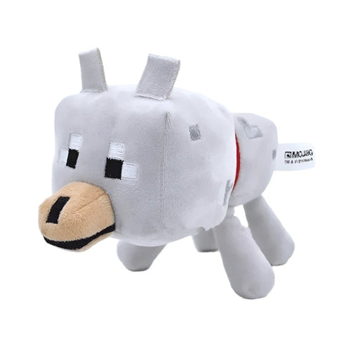 Minecraft Plush Toys - Pig, Wolf, Ocelot, Enderman - Soft Stuffed Animals for Kids - araxla