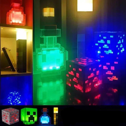 Minecraft LED Lamp Decor & Home Lighting - araxla