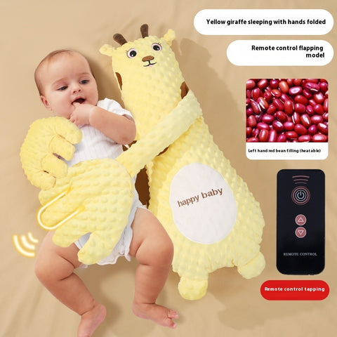 💤 Multi-Functional Baby Hug Pillow – Soothing Music & Safe Sleep
