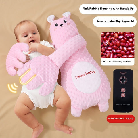 💤 Multi-Functional Baby Hug Pillow – Soothing Music & Safe Sleep