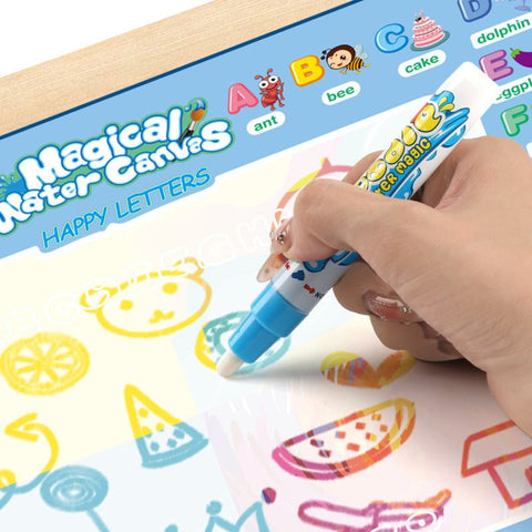 Magic Water Doodle Mat 100x80cm - Kids Educational Toy - araxla