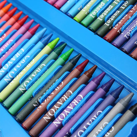 208 - piece - kids - art - set - complete - drawing - painting - craft - supplies - araxla