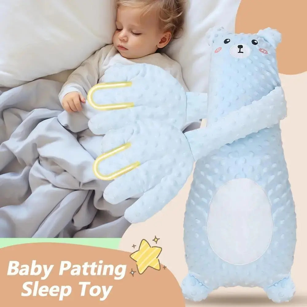 💤 Multi-Functional Baby Hug Pillow – Soothing Music & Safe Sleep