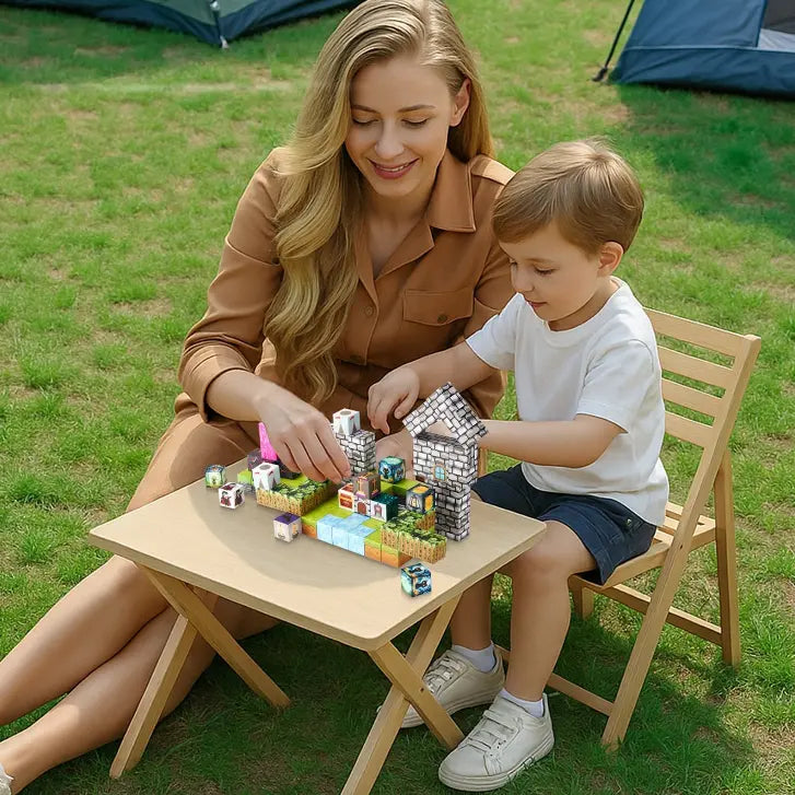 100-Piece Magnetic Building Blocks   STEM Learning Toy for Creative Kids (Ages 3+)