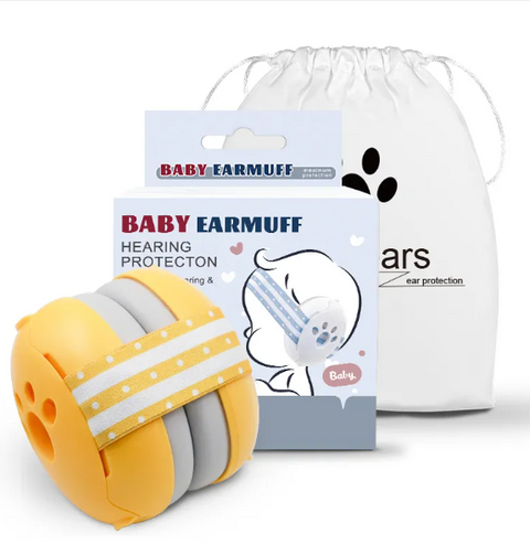 Baby Noise-Reducing Earmuffs - Hearing Protection for Infants & Toddlers