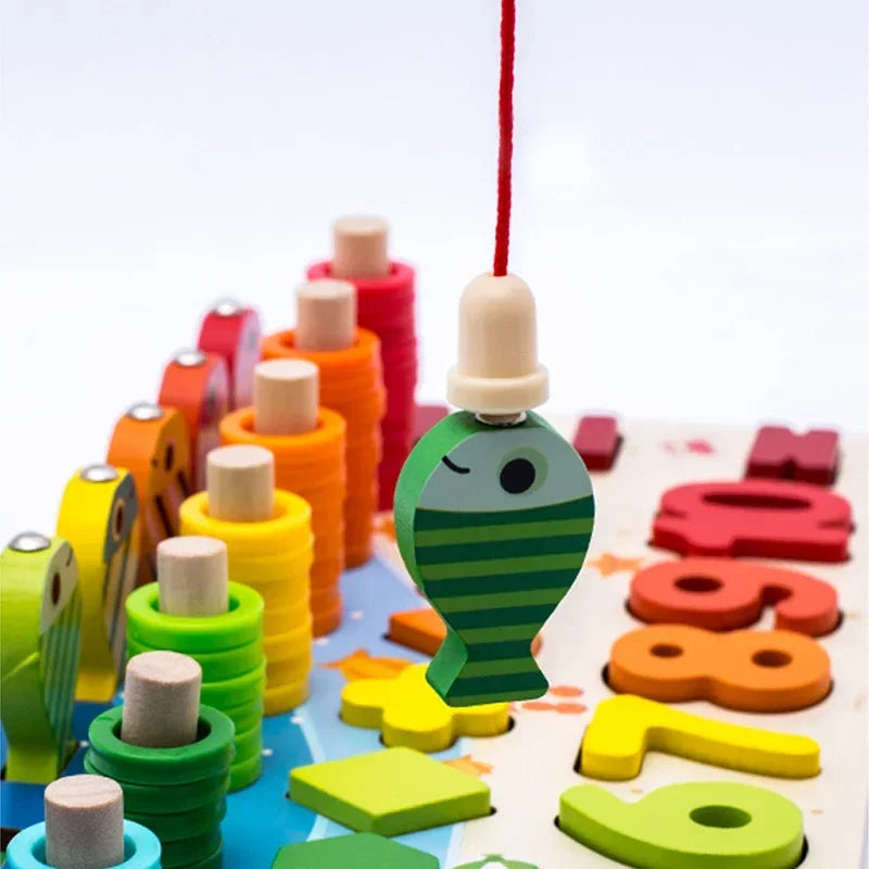 Children Magnetic Fraction Learning Toys – Interactive Math Educational Set for Kids