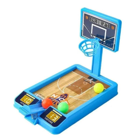 Mini Basketball Desktop Game - Portable Shooting Toy for Kids & Adults - araxla