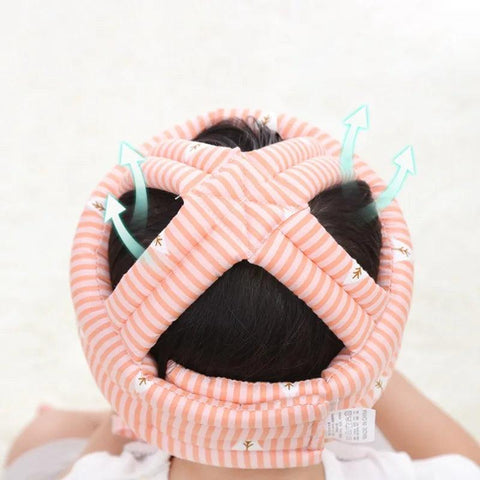 Soft Baby Safety Helmet - Protective Headgear for Crawling & Early Walking - araxla