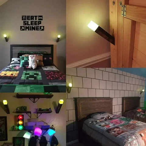 Minecraft LED Lamp Decor & Home Lighting - araxla