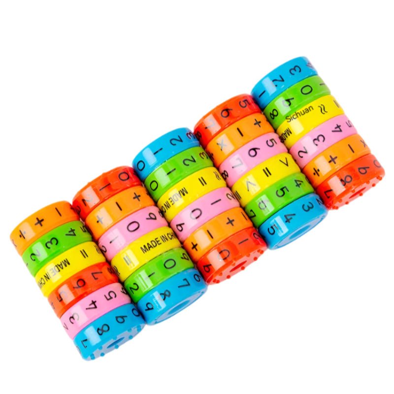 Magnetic Montessori Math Toy - Interactive Number Puzzle for Kids 3+ - araxla