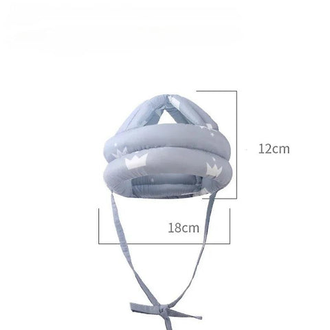 Soft Baby Safety Helmet - Protective Headgear for Crawling & Early Walking - araxla