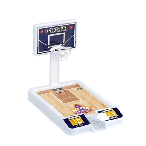 Mini Basketball Desktop Game - Portable Shooting Toy for Kids & Adults - araxla