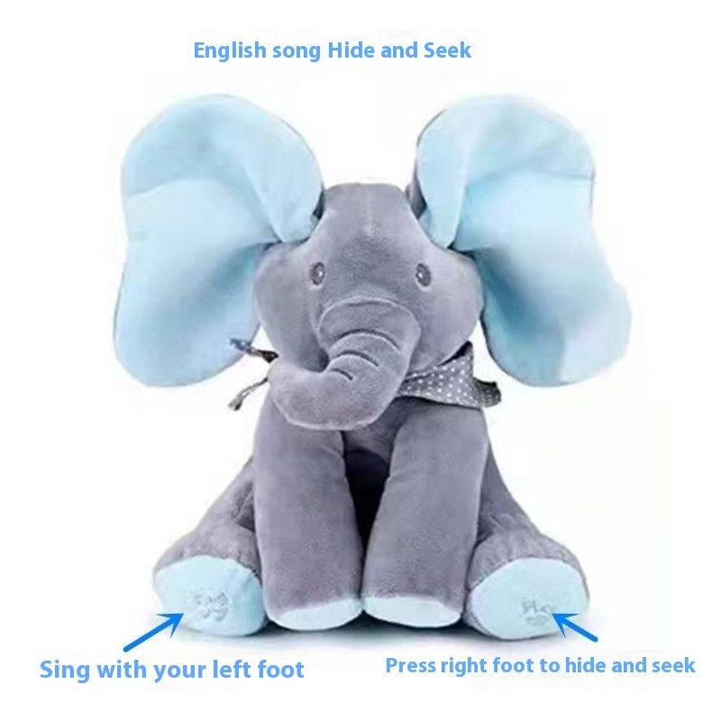 Early Education Singing Plush Elephant Toy