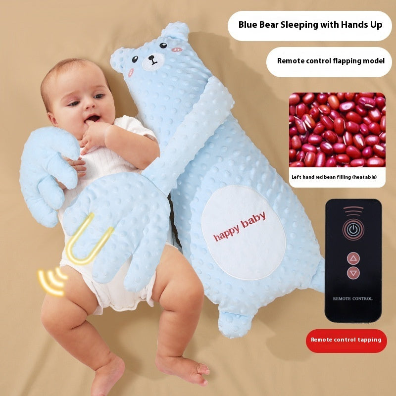 💤 Multi-Functional Baby Hug Pillow – Soothing Music & Safe Sleep