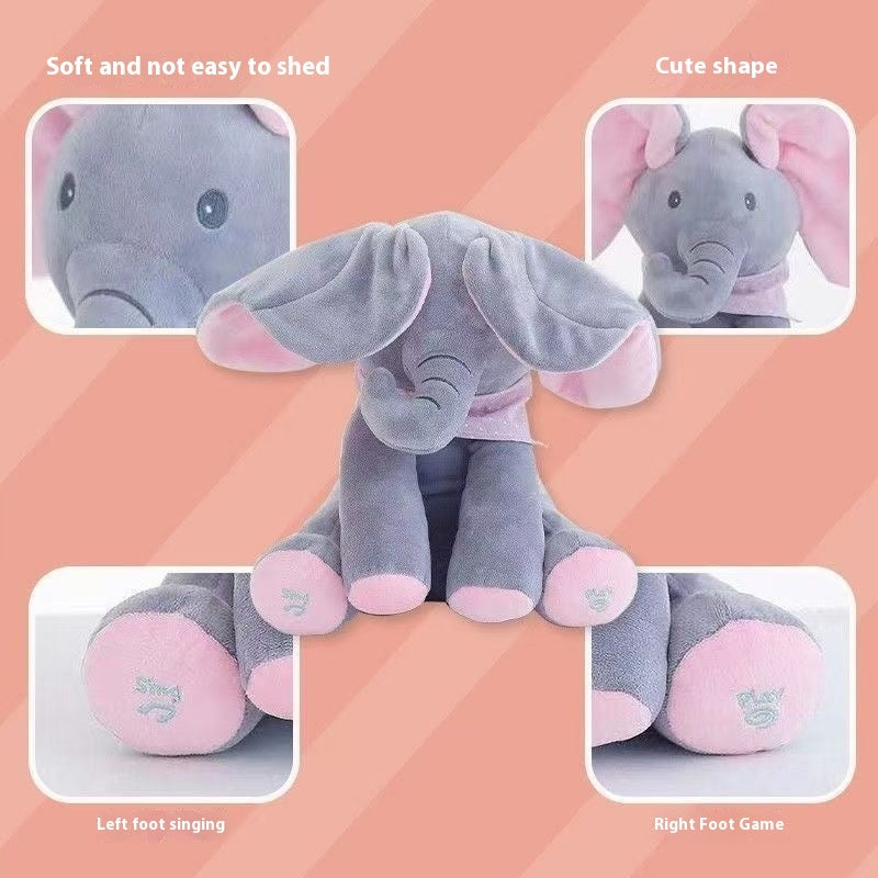 Early Education Singing Plush Elephant Toy
